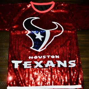 Houston Texans Sequin Dress (One Size Fits All)